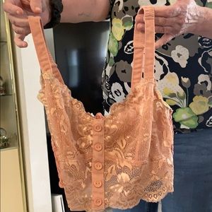 Lace Crop Top Undershirt